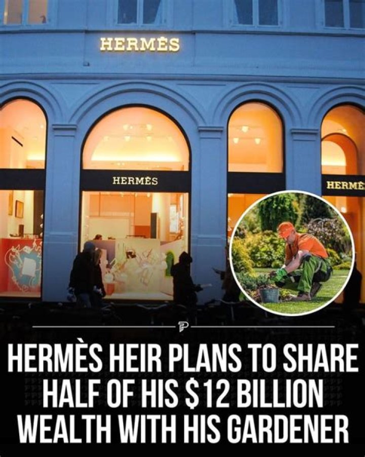 Billionaire Hermès heir Nicolas Puech plans to leave billions to his beloved gardener