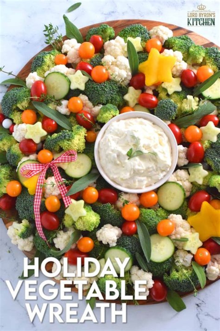Green Goddess Veggie Tray | Celebrating Holidays