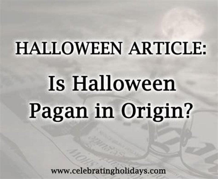 Is Halloween Pagan in Origin?