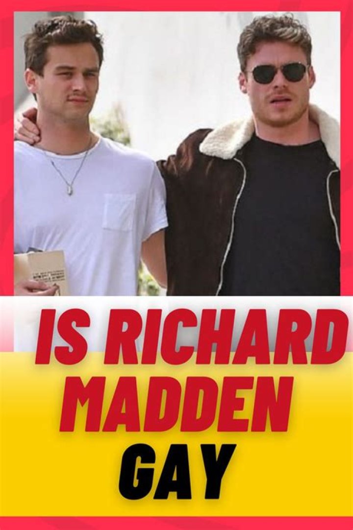 Is Richard Madden Gay? What’s Richard’s Sexuality?