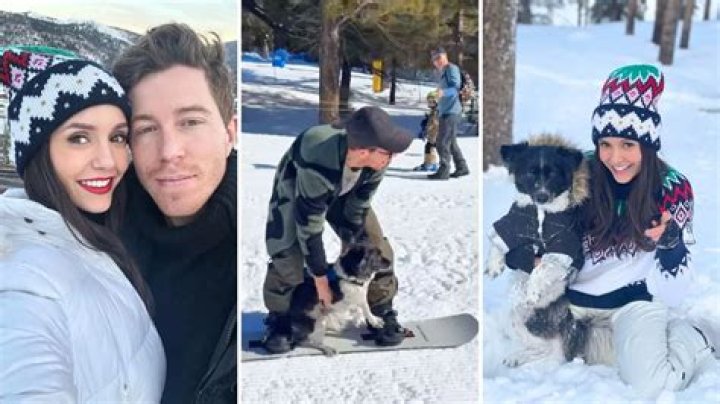 Olympian Shaun White Gives Nina Dobrev’s Pup a Pro Snowboarding Lesson