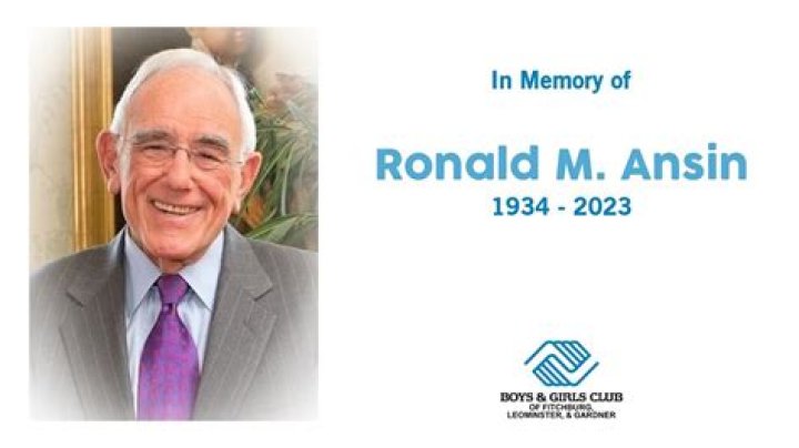 Philanthropist: Ronald Ansin Obituary Death Cause And Family
