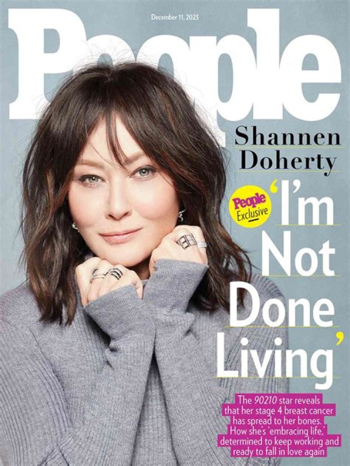 Shannen Doherty is in tears over fan reaction as she 'fights for her life every day'