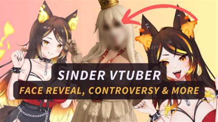 Sinder Vtuber Face Reveal Gender Age Height And Wikipedia Bio