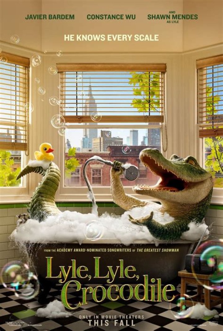 Who sings in Lyle, Lyle, Crocodile? (who voices Lyle the crocodile?)